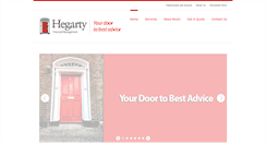 Desktop Screenshot of hegarty.ie